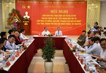 Giao ban việc thực hiện Chỉ thị 05- CT/TW của Bộ Chính trị các địa phương khu vực miền Trung, Tây Nguyên