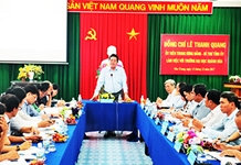 Lãnh đạo tỉnh làm việc với Trường Đại học Khánh Hòa
