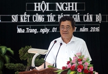 stt-Công tác đánh giá cán bộ đã sát hơn