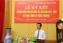 Tăng cường phối hợp công tác giữa Ban Tuyên giáo Trung ương và Bộ Công an