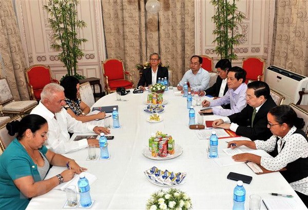 Việt Nam-Cuba tăng cường hợp tác trên lĩnh vực tuyên giáo của Đảng