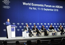 Bế mạc Hội nghị Diễn đàn Kinh tế thế giới về ASEAN 2018
