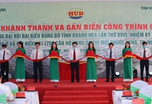 Khánh thành dự án Nhà ở xã hội NƠXH-01 chào mừng Đại hội Đảng bộ tỉnh lần thứ XVIII