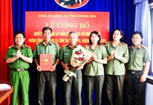 Công an tỉnh Khánh Hòa thành lập thêm 4 đảng bộ cơ sở