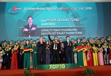 Vinh danh các doanh nhân trẻ khởi nghiệp xuất sắc 2019