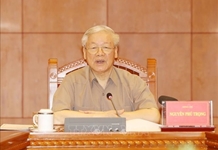 Tổng Bí thư, Chủ tịch nước Nguyễn Phú Trọng chủ trì họp Thường trực Ban Chỉ đạo Trung ương về phòng, chống tham nhũng