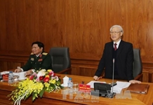 Tổng Bí thư Nguyễn Phú Trọng: Tổng cục II - Bộ Quốc phòng cần nâng cao hơn nữa chất lượng, hiệu quả hoạt động, không để bị động, bất ngờ chiến lược