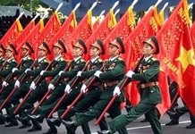 75 năm Quân đội nhân dân Việt Nam anh hùng vững bước dưới lá cờ vinh quang của Đảng