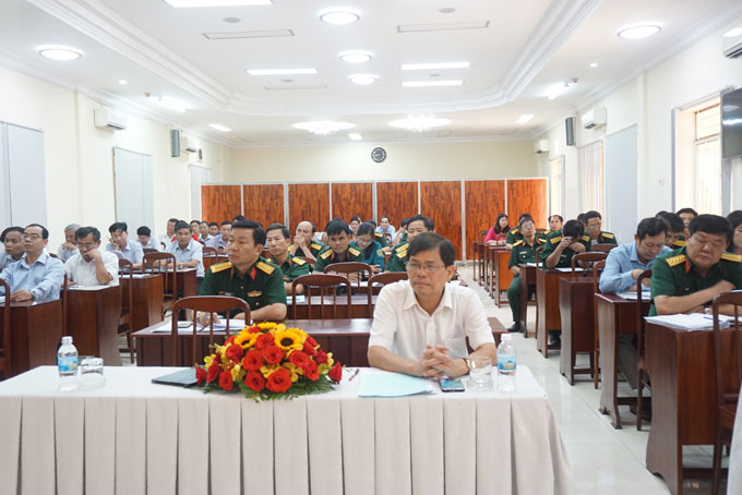 Tổng kết 10 năm thực hiện Hướng dẫn số 35: Tiếp tục xây dựng chi bộ quân sự cấp xã vững mạnh