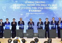Khai trương hệ thống thông tin phục vụ họp và xử lý công việc của Chính phủ
