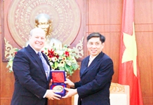 Lãnh đạo tỉnh Khánh Hòa tiếp đoàn đại biểu Hoa Kỳ
