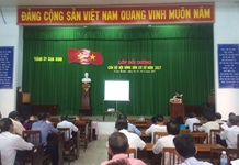 Trung tâm Bồi dưỡng chính trị thành phố Cam Ranh: 133 học viên tham dự bồi dưỡng lý luận chính trị và nghiệp vụ dành cho cán bộ Hội Nông dân cơ sở năm 2017