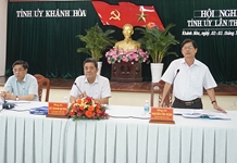 Bế mạc Hội nghị Tỉnh ủy Khánh Hòa lần thứ 16