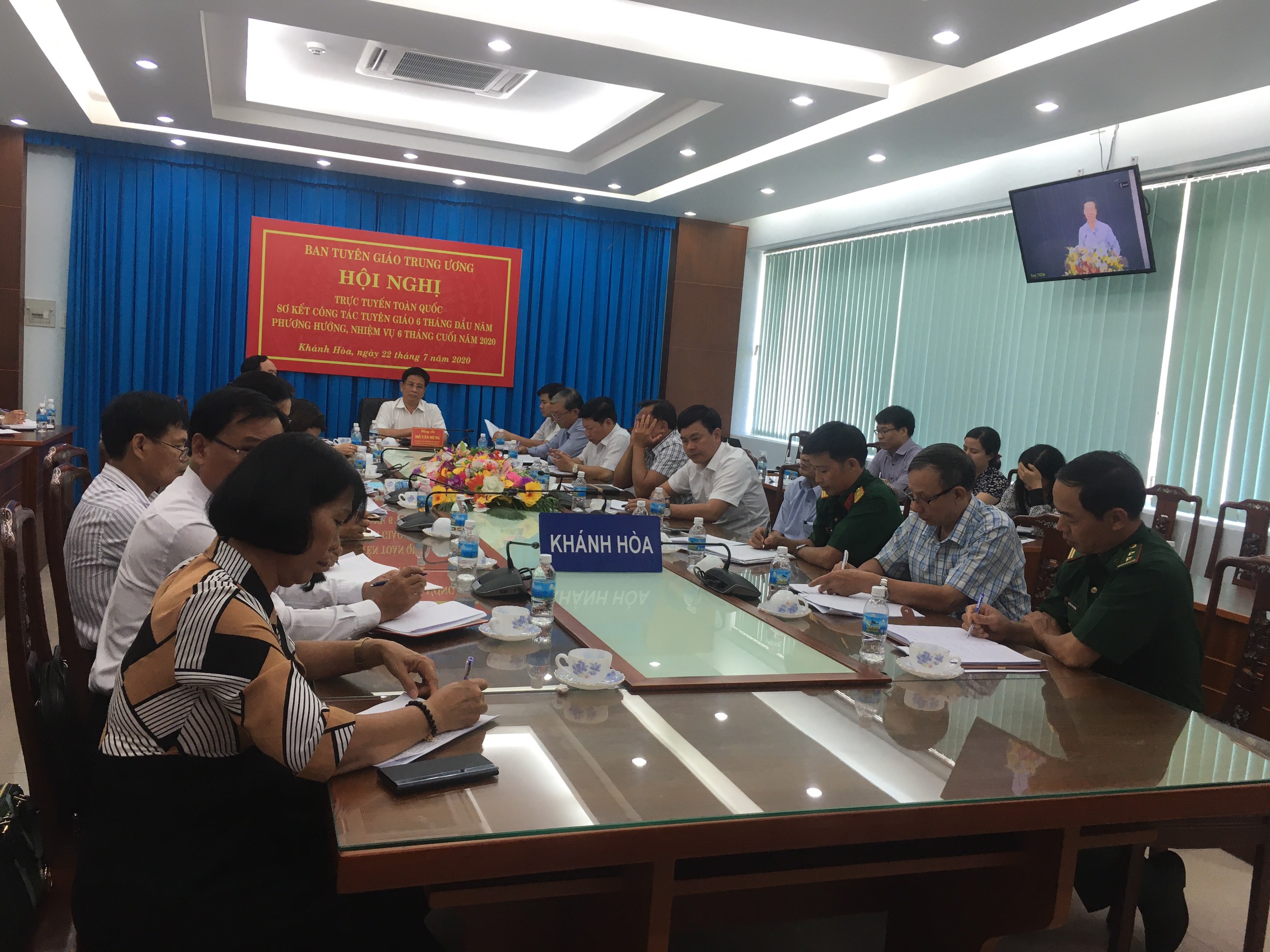 Hội nghị giao ban trực tuyến công tác tuyên giáo toàn quốc 6 tháng đầu năm 2020