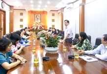 Gặp mặt đoàn đại biểu dự Đại hội Phụ nữ toàn quốc lần thứ XII