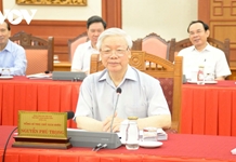 Tổng Bí thư, Chủ tịch nước chủ trì buổi làm việc với Ban Thường vụ Thành ủy Hà Nội