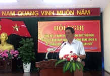 Hội nghị tổng kết 10 năm thực hiện Nghị quyết Hội nghị lần thứ 4 Ban Chấp hành Trung ương Đảng (Khóa X) về Chiến lược Biển Việt Nam đến năm 2020 của Tỉnh ủy Khánh Hòa