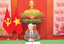 Tổng Bí thư, Chủ tịch nước Nguyễn Phú Trọng điện đàm với Tổng Bí thư, Chủ tịch Trung Quốc Tập Cận Bình; Chủ tịch Ðảng Nước Nga Thống nhất Ð.Mét-vê-đép