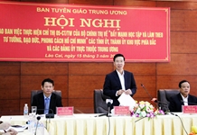 Giao ban việc thực hiện Chỉ thị 05 các tỉnh ủy, thành ủy khu vực phía Bắc và các đảng ủy trực thuộc Trung ương