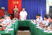 Thường trực Tỉnh ủy Khánh Hòa làm việc tại các địa phương