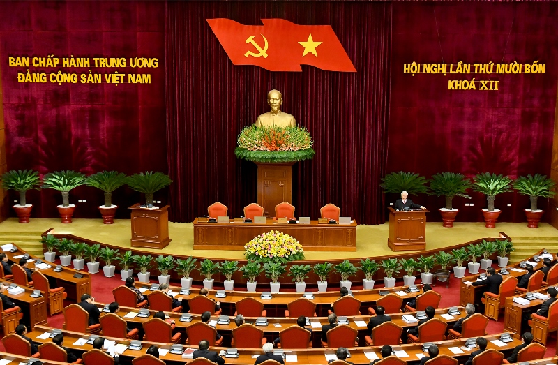 Bế mạc Hội nghị lần thứ 14 Ban Chấp hành T.Ư Đảng khóa XII