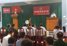 Khai giảng năm học mới tại huyện đảo Trường Sa