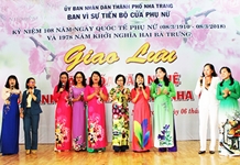 Xây dựng đội ngũ cán bộ lãnh đạo, quản lý là nữ