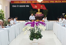 Góp ý dự thảo Báo cáo chính trị trình Đại hội Đảng bộ tỉnh lần thứ XVIII