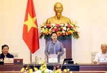 Khai mạc phiên họp thứ 45 của Ủy ban Thường vụ Quốc hội