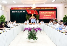 Đoàn công tác Ban Chỉ đạo Trung ương về phòng, chống tham nhũng: Làm việc tại Khánh Hòa