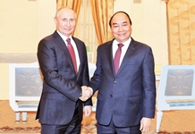 Thủ tướng Nguyễn Xuân Phúc hội kiến Tổng thống V. Putin và các nhà lãnh đạo Quốc hội LB Nga