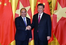 Thủ tướng Nguyễn Xuân Phúc hội kiến Tổng Bí thư, Chủ tịch Trung Quốc Tập Cận Bình