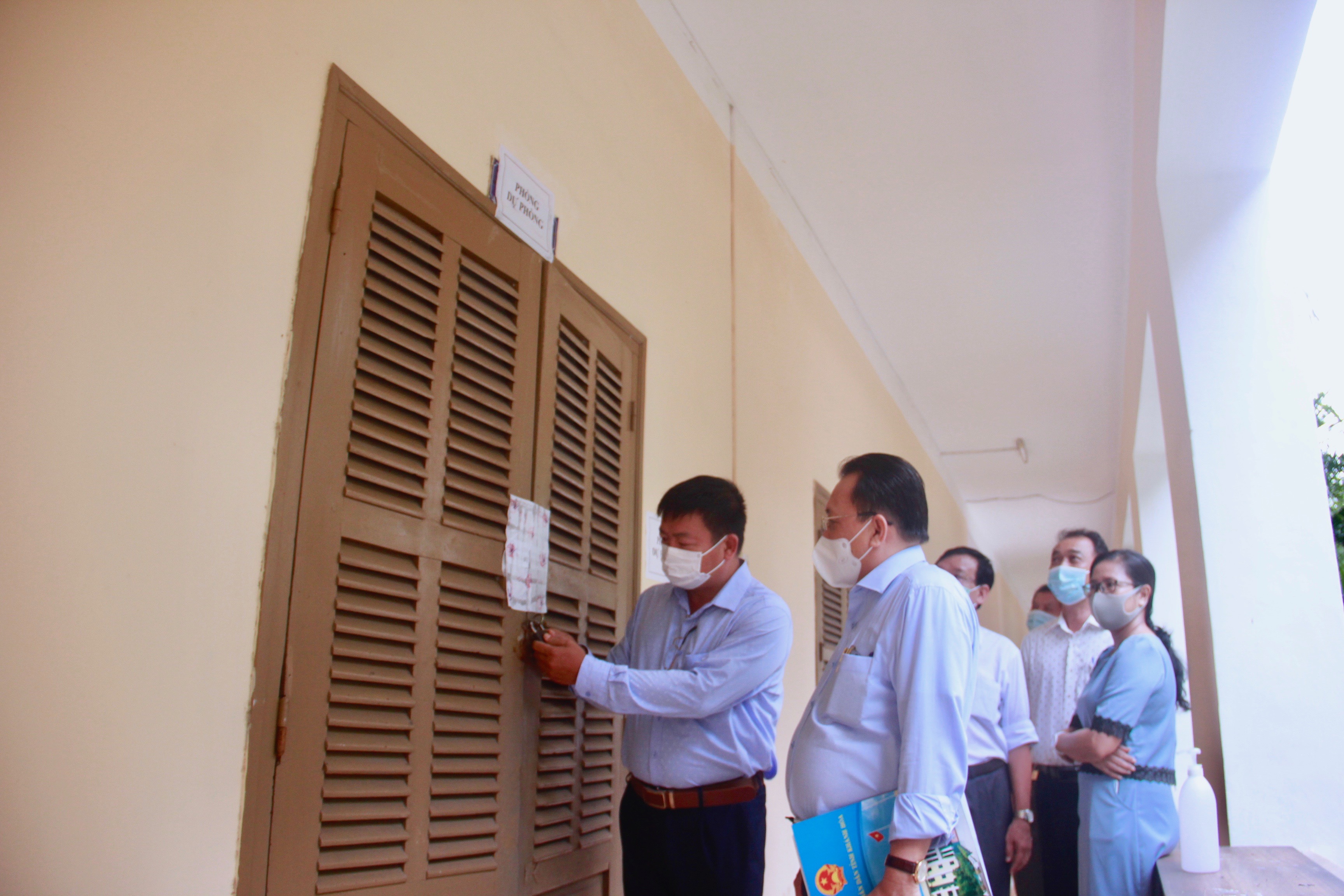 Kiểm tra công tác chuẩn bị kỳ thi tốt nghiệp THPT năm 2021