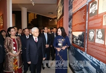 Khai mạc triển lãm "Tổng Bí thư Trường Chinh - Người học trò xuất sắc của Chủ tịch Hồ Chí Minh"