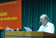 Khai giảng lớp bồi dưỡng nghiệp vụ công tác tuyên giáo năm 2017