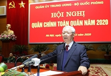 Tổng Bí thư, Chủ tịch nước Nguyễn Phú Trọng dự Hội nghị Quân chính toàn quân năm 2020