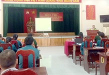 Bộ Chỉ huy quân sự tỉnh Khánh Hòa: Khai mạc Hội thi giảng dạy chính trị cho Chính trị viên xã, phường, thị trấn năm 2017