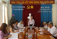 Hội nghị Ủy ban Kiểm tra Tỉnh ủy Khánh Hòa lần thứ 16
