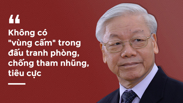 Chống tham nhũng không được chùng xuống, không được ngơi nghỉ