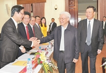 Tổng Bí thư Nguyễn Phú Trọng thăm, làm việc tại tỉnh Nam Định