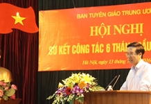 Chủ động hơn nữa trong dự báo tình hình, bám sát thực tiễn, nâng cao chất lượng tham mưu