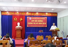 Tổ chức Lớp bồi dưỡng chính trị hè năm 2016 cho đội ngũ cán bộ chủ chốt ngành Giáo dục - Đào tạo tỉnh và báo cáo viên các huyện, thị, thành ủy.