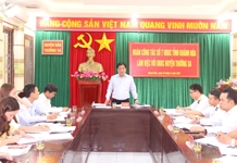 Kiểm tra công tác chuẩn bị bầu cử tại huyện Trường Sa