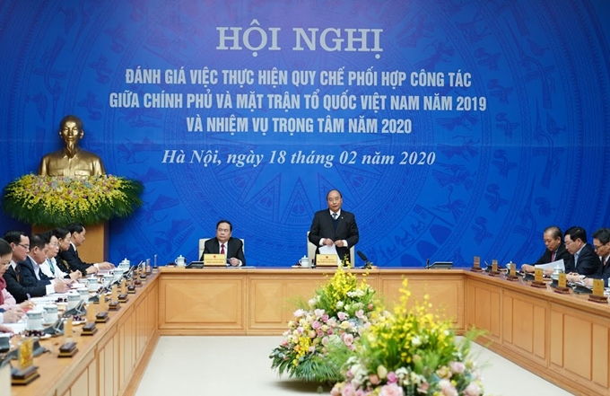 Chính phủ và MTTQ phải có những chương trình hành động thiết thực hướng tới nhân dân