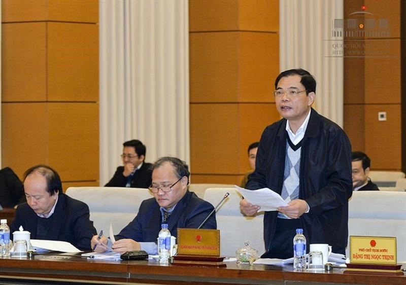 Ủy ban thường vụ Quốc hội xem xét đề xuất của Chính phủ về việc ban hành Nghị quyết của Ủy ban thường vụ Quốc hội về hỗ trợ kinh phí sử dụng sản phẩm, dịch vụ công ích thủy lợi