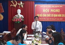 Mỗi cán bộ, công chức cần chủ động, đổi mới, sáng tạo trong thực hiện nhiệm vụ