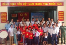 Lễ khai giảng năm học 2022-2023 ở huyện Trường Sa
