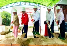 Khởi công xây dựng 10 căn nhà cho người nghèo huyện Diên Khánh