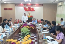 Ban Tuyên giáo Tỉnh ủy làm việc với Thường trực Huyện ủy Vạn Ninh về công tác tuyên giáo