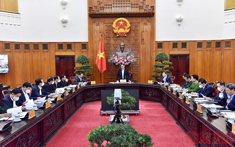 Thủ tướng chủ trì hội nghị phòng, chống thiên tai khu vực miền trung và Tây Nguyên